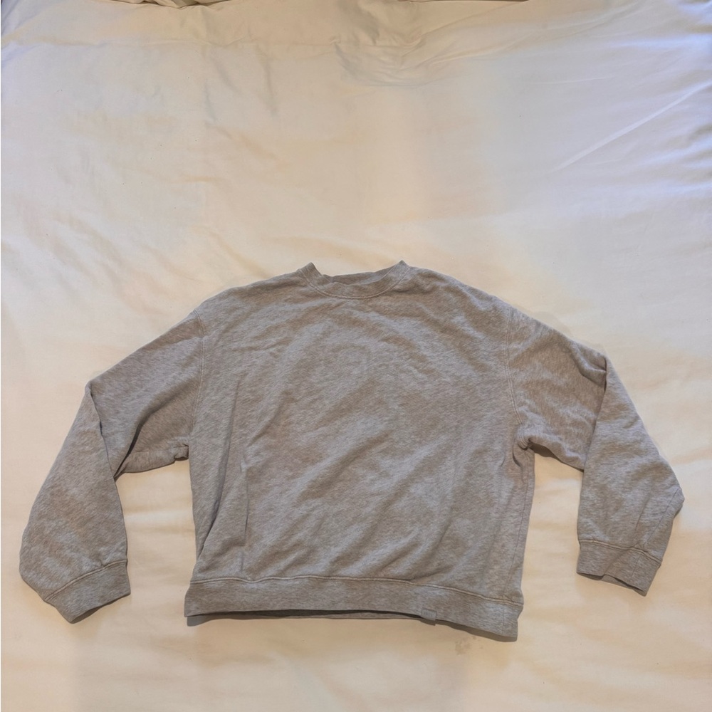 SET Active Light gray crewneck sweatshirt